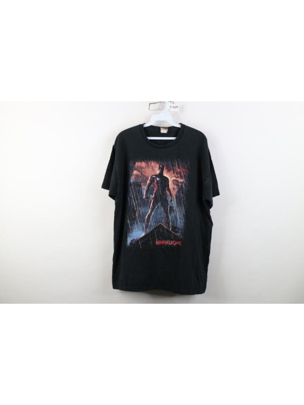 Vintage Y2K 2003 Marvel Comics Mens Large Faded Daredevil Short Sleeve T-Shirt